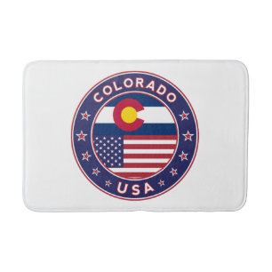 Alfombrilla De Baño Colorado