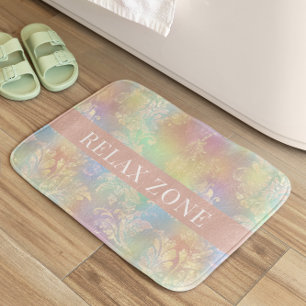 Alfombrilla De Baño Coloreado Pastel
