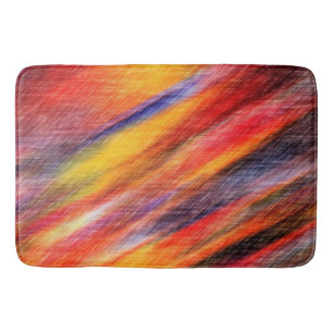 Alfombrilla De Baño Colores abstractos de la puesta del sol