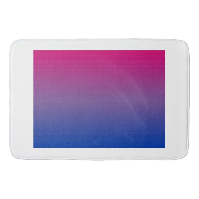 Alfombrilla De Baño colores bisexuales (Anverso)