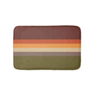 Alfombrilla De Baño Colores otoñales - Naranja Rojo Marrón amarillo Ta