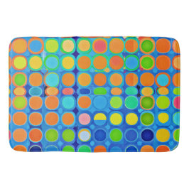 Alfombrilla De Baño Colorida Vivid Elegance Patrón de estilo