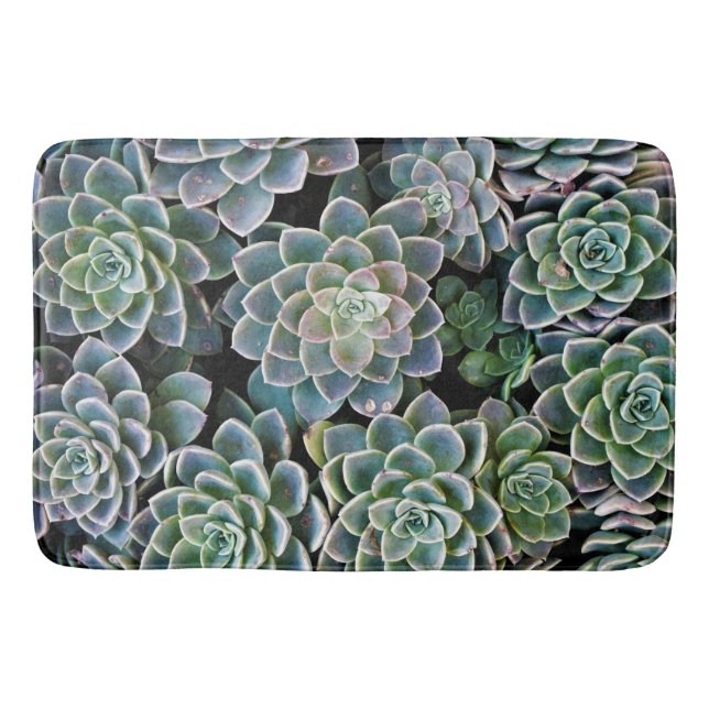 Alfombrilla De Baño colorido succulento mat (Anverso)