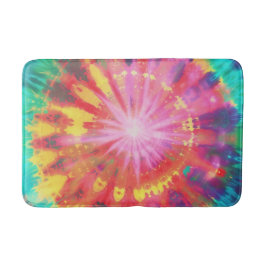 Alfombrilla De Baño Colorido vibrante tinte de los dedos #1