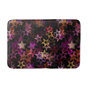 Alfombrilla De Baño Colorous Stars Dance Whimsically