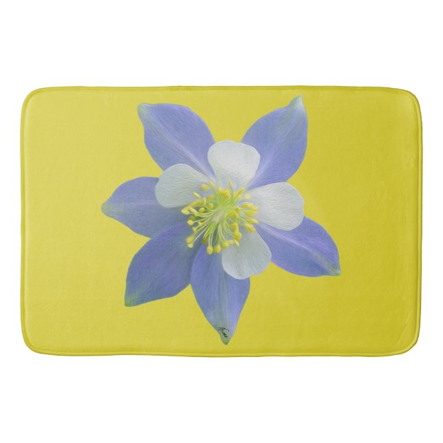 Alfombrilla De Baño Columbine 2 (Anverso)