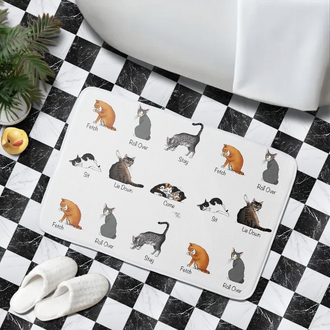 Alfombrilla De Baño Comandos de Cat (Subido por el creador)