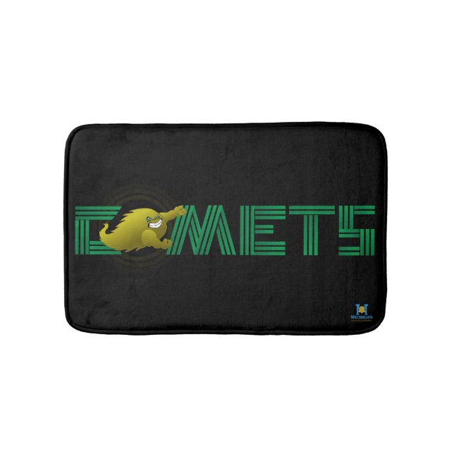 Alfombrilla De Baño Cometas de Coloma #3 (Anverso)