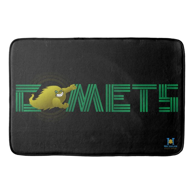 Alfombrilla De Baño Cometas de Coloma #3 (Anverso)