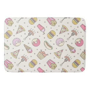Alfombrilla De Baño Comida rápida