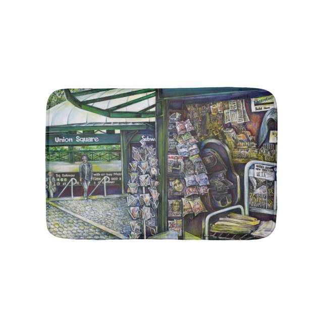 Alfombrilla De Baño ¿Cómo Una Imagen, Inimaginativa? (Anverso)