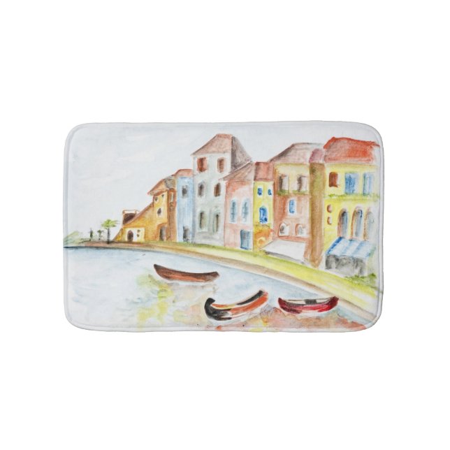 Alfombrilla De Baño Concepto de Venecia (Anverso)