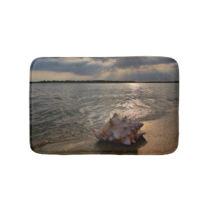 Alfombrilla De Baño Concha Shell en la playa el St Augustine, la