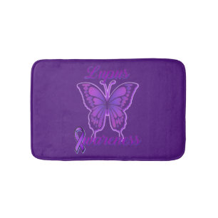Alfombrilla De Baño conciencia del lupus