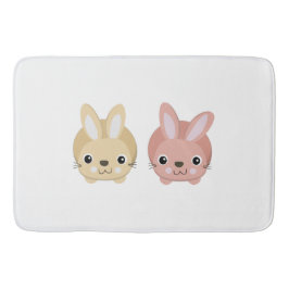 Alfombrilla De Baño Conejitos Lindos