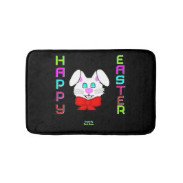 Alfombrilla De Baño Conejo de Pascua Pequeño Bath Mat