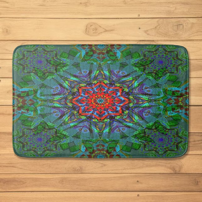 Alfombrilla De Baño Confianza textil mandala (Subido por el creador)