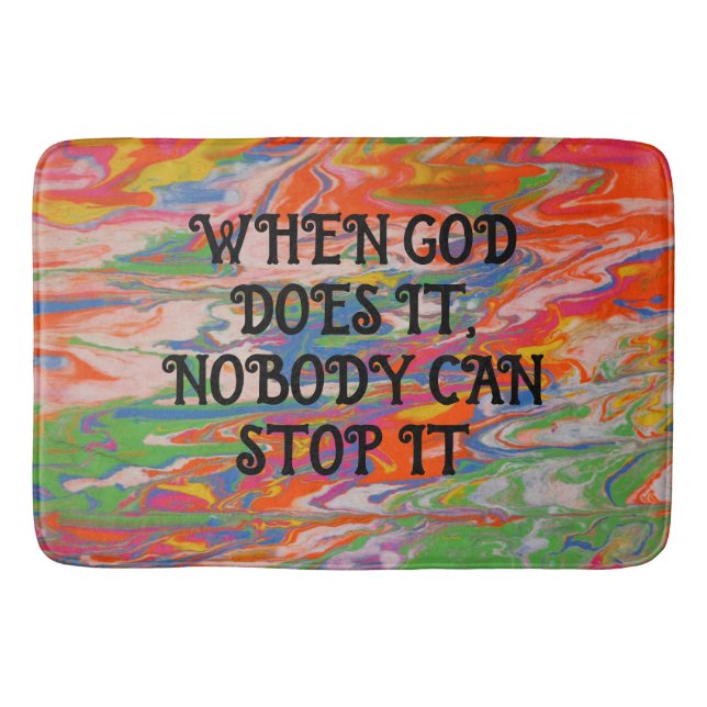 Alfombrilla De Baño Confiar (Anverso)