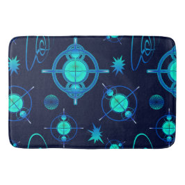 Alfombrilla De Baño Connected Minds Pattern