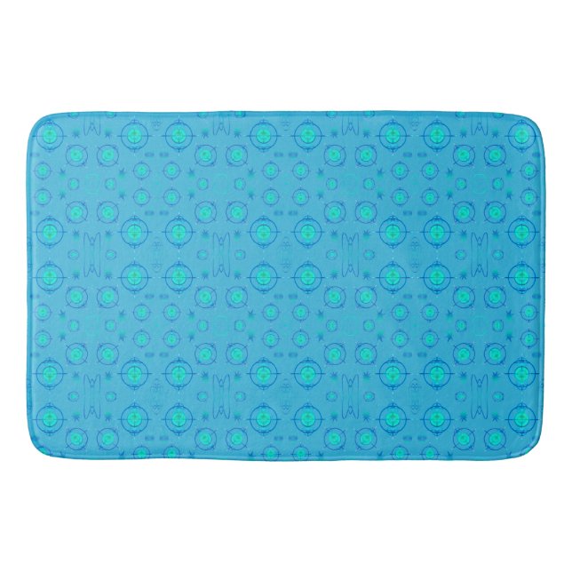 Alfombrilla De Baño Connected Minds Pattern (Anverso)