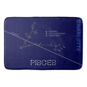 Alfombrilla De Baño Constelación de Zodiac