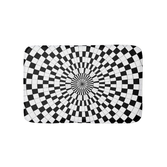 Alfombrilla De Baño Contrarrestas espirales de Kenneth Yoncich (Anverso)