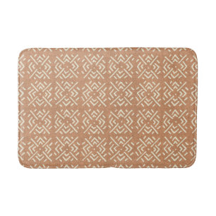 Alfombrilla De Baño Coordenadas Tropical Del Spa- Tatuaje Samoano