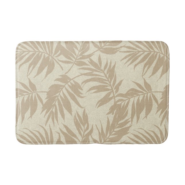 Alfombrilla De Baño Coordenadas Tropical Spa- Areca Palms Hawaiian (Anverso)