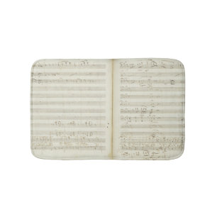 Alfombrilla De Baño Copia manuscrita 'del Flute mágico