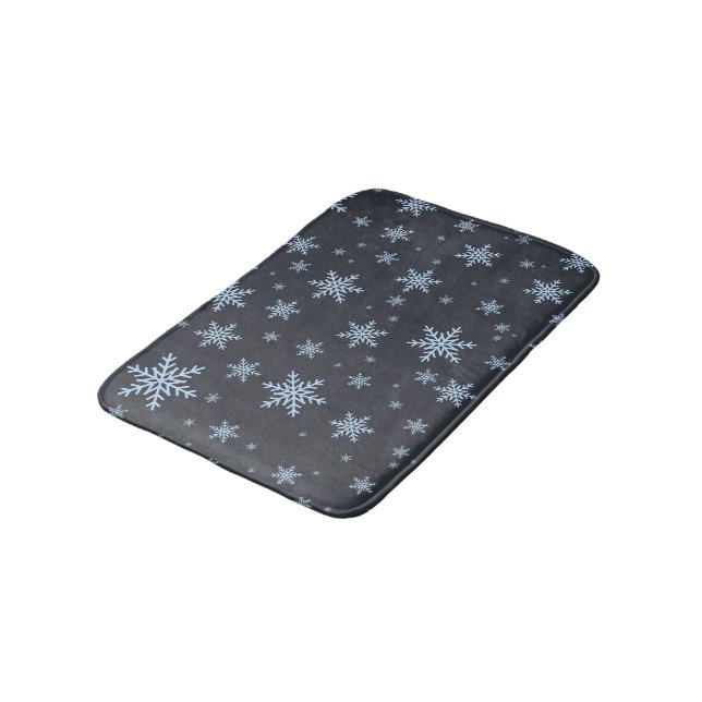 Alfombrilla De Baño Copos de nieve (Angular)