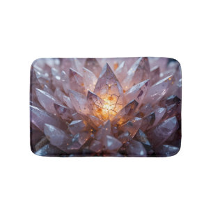 Alfombrilla De Baño Corazón de cristal radiante