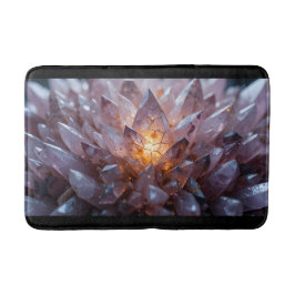 Alfombrilla De Baño Corazón de cristal radiante