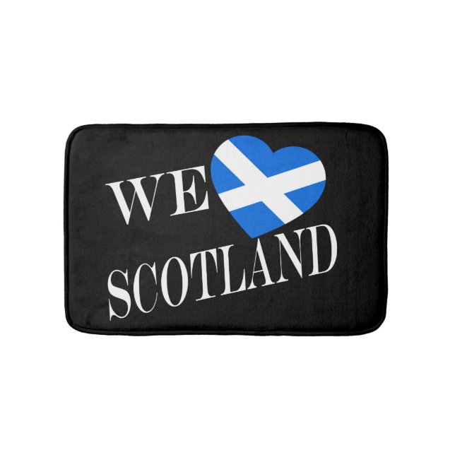 Alfombrilla De Baño Corazón de Escocia con bmcnt (Anverso)