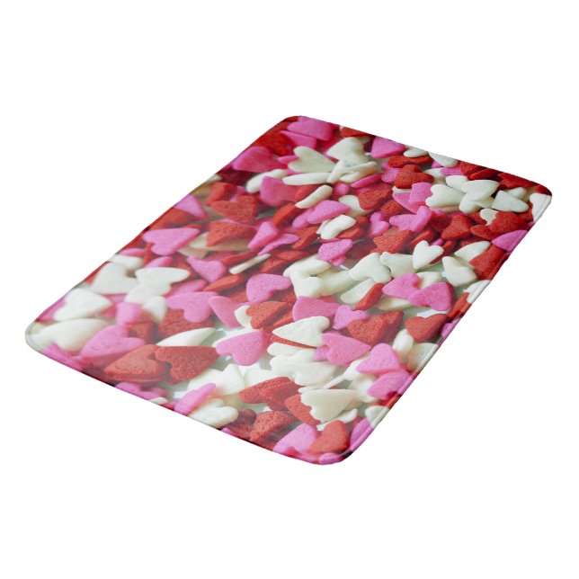 Alfombrilla De Baño Corazones de San Valentín (Angular)