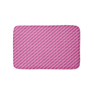 Alfombrilla De Baño Corazones rosadas
