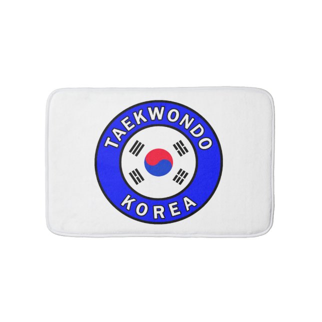 Alfombrilla De Baño Corea del Taekwondo (Anverso)