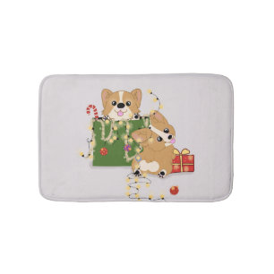 Alfombrilla De Baño Corgis