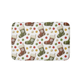 Alfombrilla De Baño Coronas de Navidad