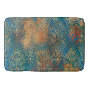 Alfombrilla De Baño Cortina de Ducha Pátina Verde Cobre Cooper