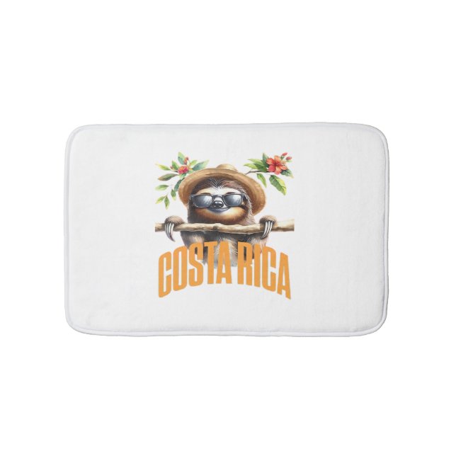 Alfombrilla De Baño Costa Rica cool sloth Classic T-Shirt (Anverso)