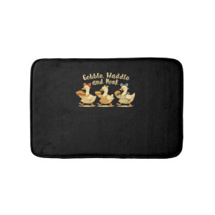 Alfombrilla De Baño Cosy Fall Season Goble Waddle Honk Cute Cot