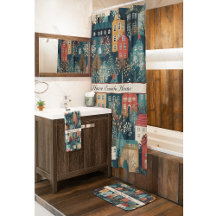 Cosy Hygge Village Nordic Folk Art, personalizado