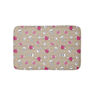 Alfombrilla De Baño Cráneos