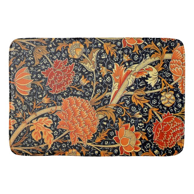 Alfombrilla De Baño Cray de William Morris (Anverso)