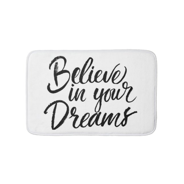 Alfombrilla De Baño Crea en sus sueños (Anverso)