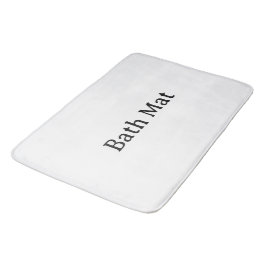 Alfombrilla De Baño Crea tu propio grande simple personalizado 24” x 3