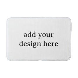 Alfombrilla De Baño Crea tu propio medio personalizado simple de 20” x