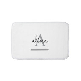 Alfombrilla De Baño Crea tu propio monograma personalizado