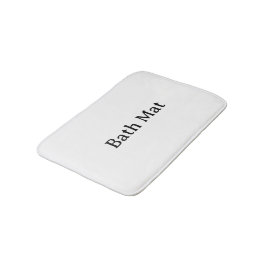 Alfombrilla De Baño Crea tu Propio Simple Personalizado 16” x 24” Pequ