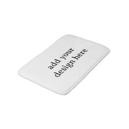 Alfombrilla De Baño Crea tu Propio Simple Personalizado 16” x 24” Pequ